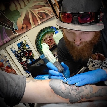 Organic Mechanics Tattoo | Edmonton Tattoos